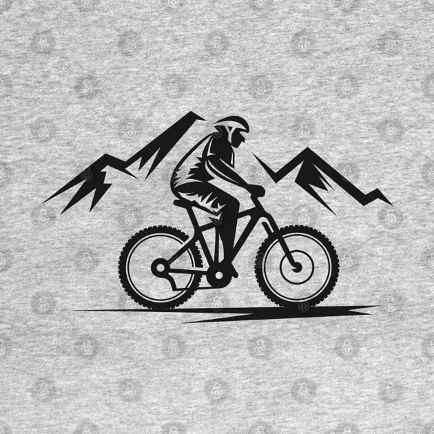 Bike downhill extreme sport by GuavanaboyMerch